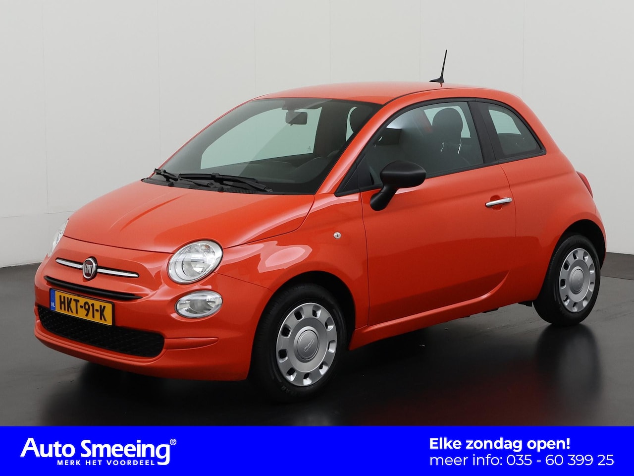 Fiat 500 - 1.0 Hybrid Cult | Airco | 12 mnd Garantie | - AutoWereld.nl