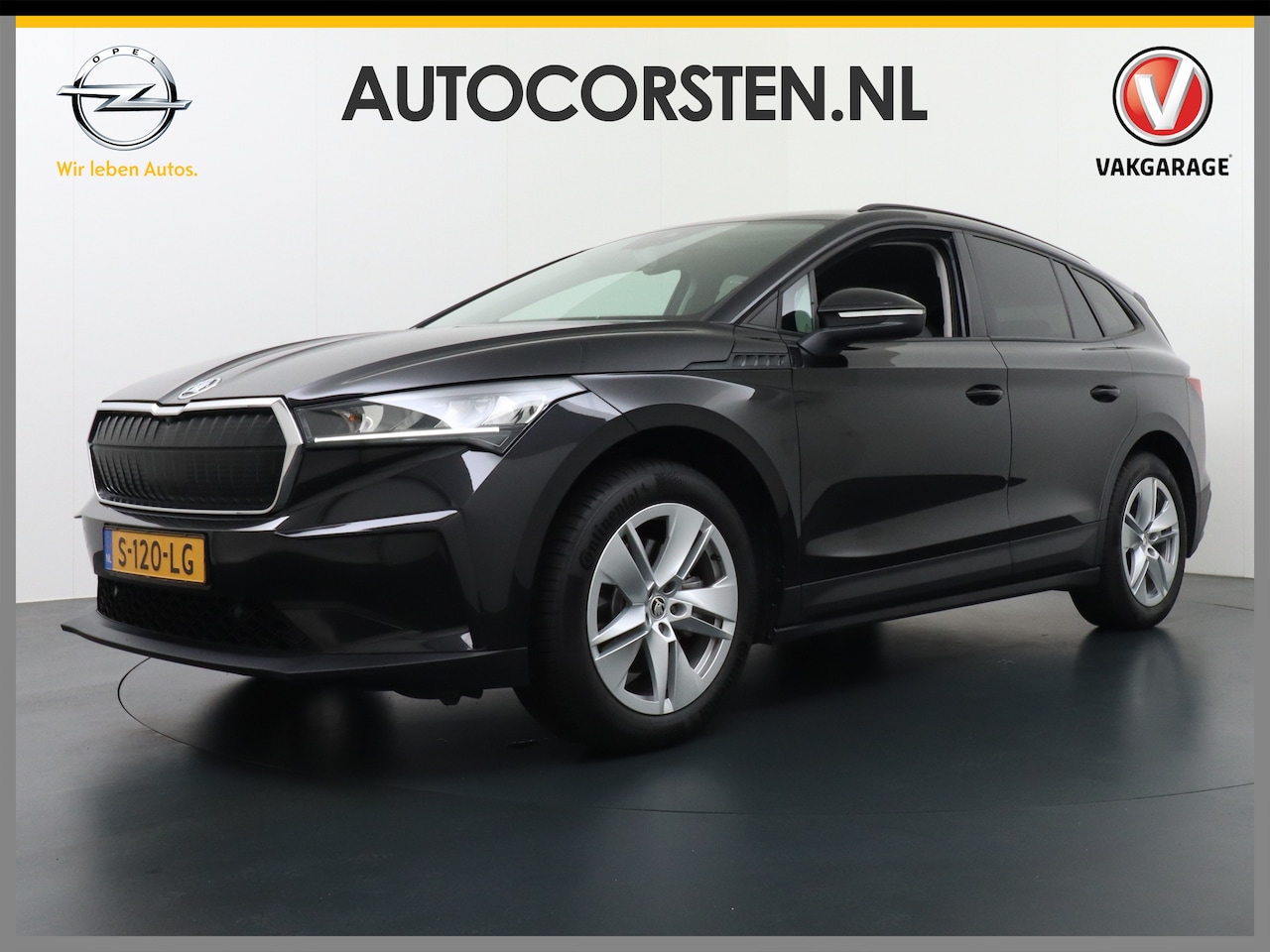 Skoda Enyaq iV - 60 Business Edition Plus Apple Carplay Android Auto Navi Ecc Adaptieve Cruise Control Came - AutoWereld.nl