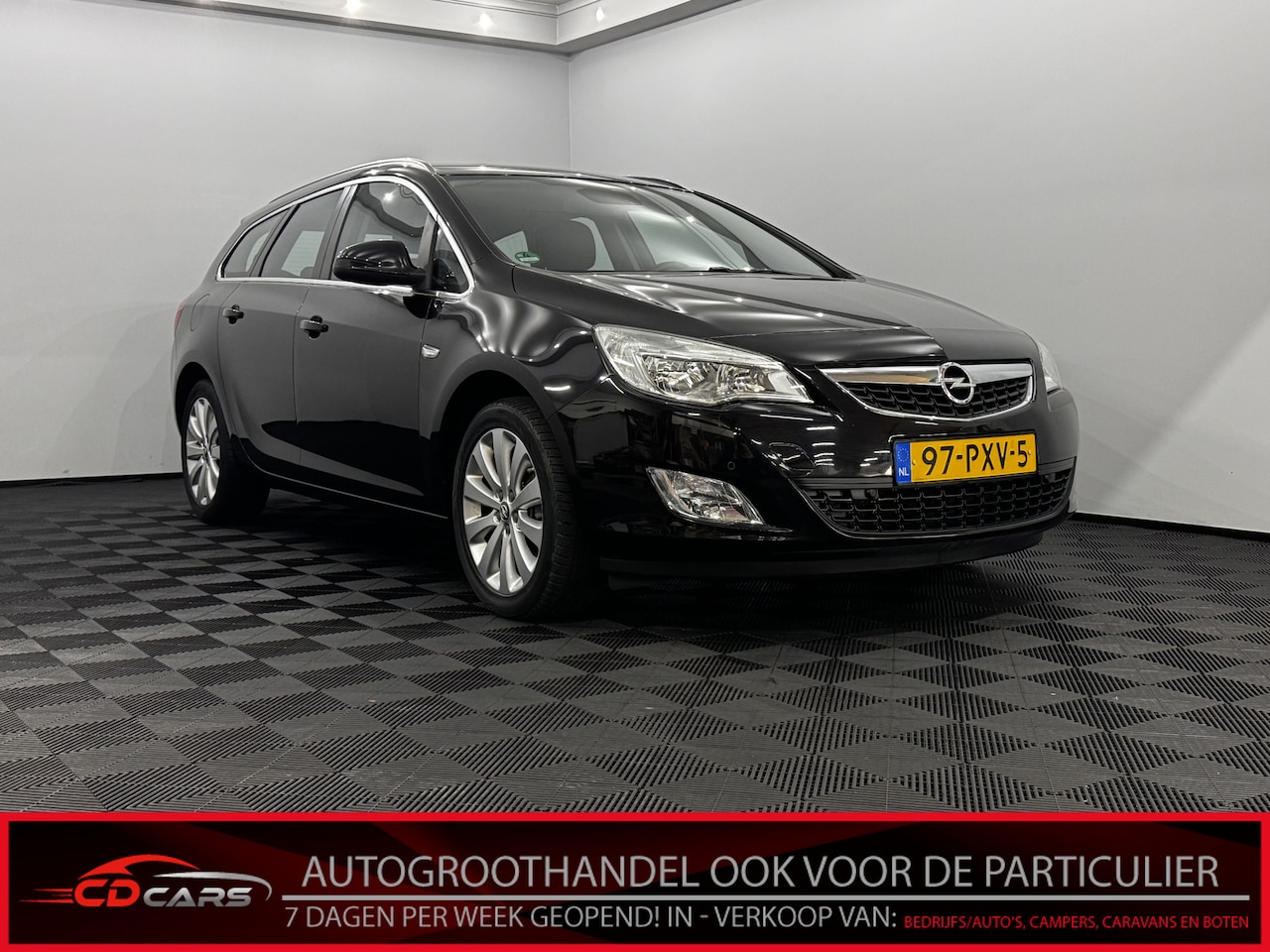 Opel Astra Sports Tourer - 1.4 Turbo Cosmo Clima, Navi, Parkeersensoren, Cruise control, Stoelverwarming, Lichtmetale - AutoWereld.nl