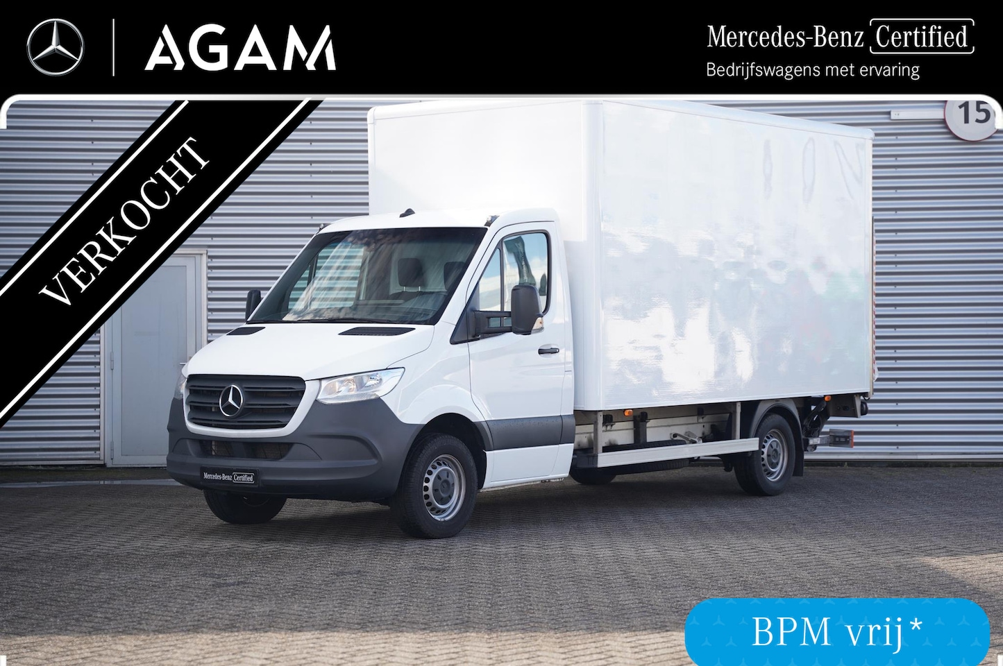 Mercedes-Benz Sprinter - 315 CDI Bakwagen Laadklep Automaat Airco Apple Carplay Navigatie - AutoWereld.nl