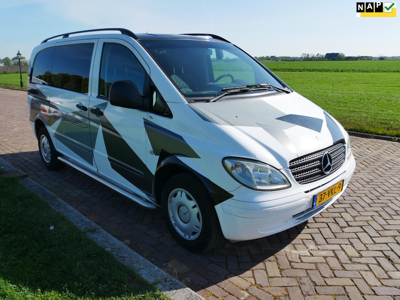 Mercedes-Benz Vito - 120 CDI 320 V6 HD AUT NAVI CAMERA 3-SEATS ** 4999 EX BTW ** - AutoWereld.nl