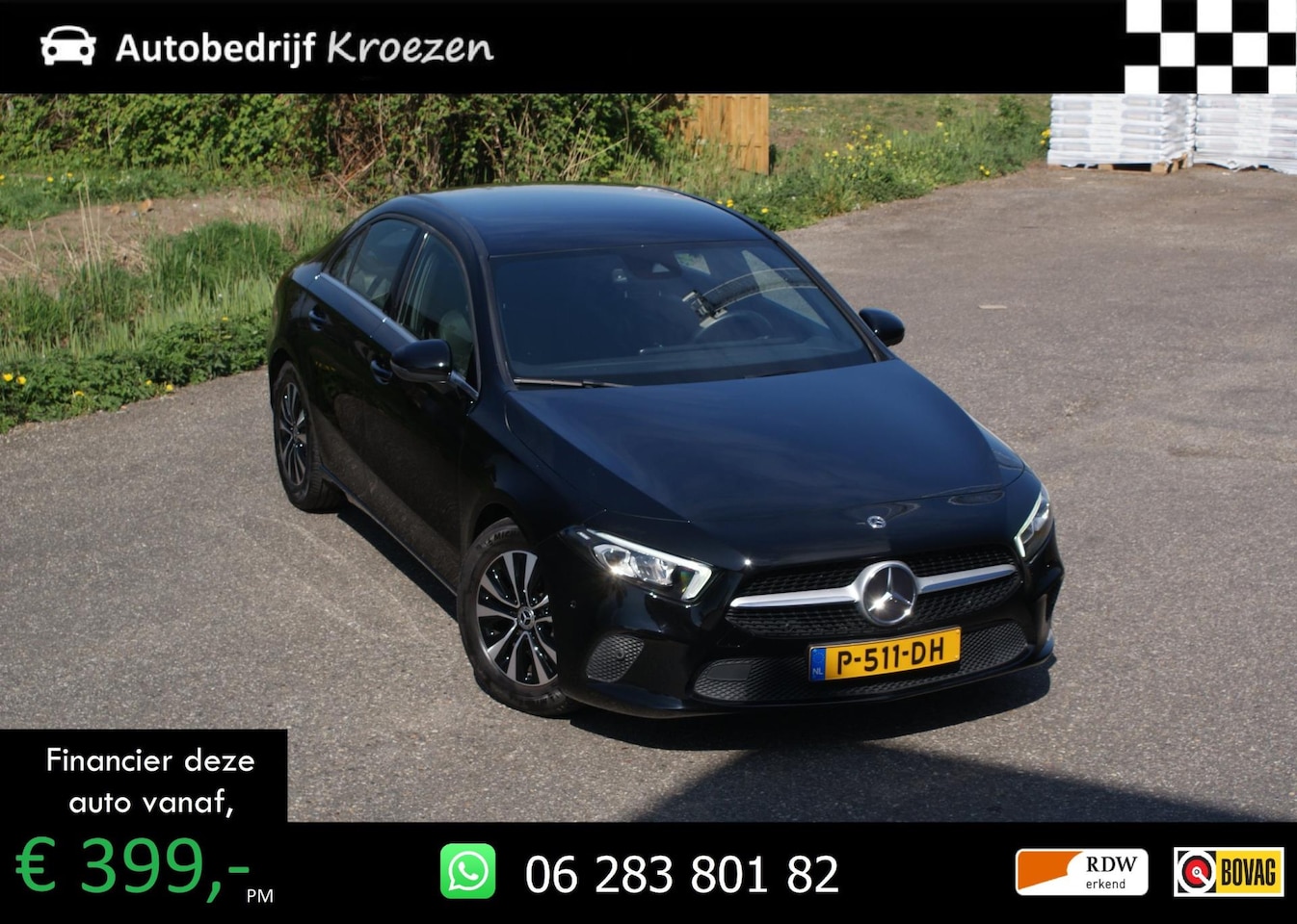 Mercedes-Benz A-klasse - 180 d Business Solution | Camera | Org NL | Stoel verwarming | - AutoWereld.nl