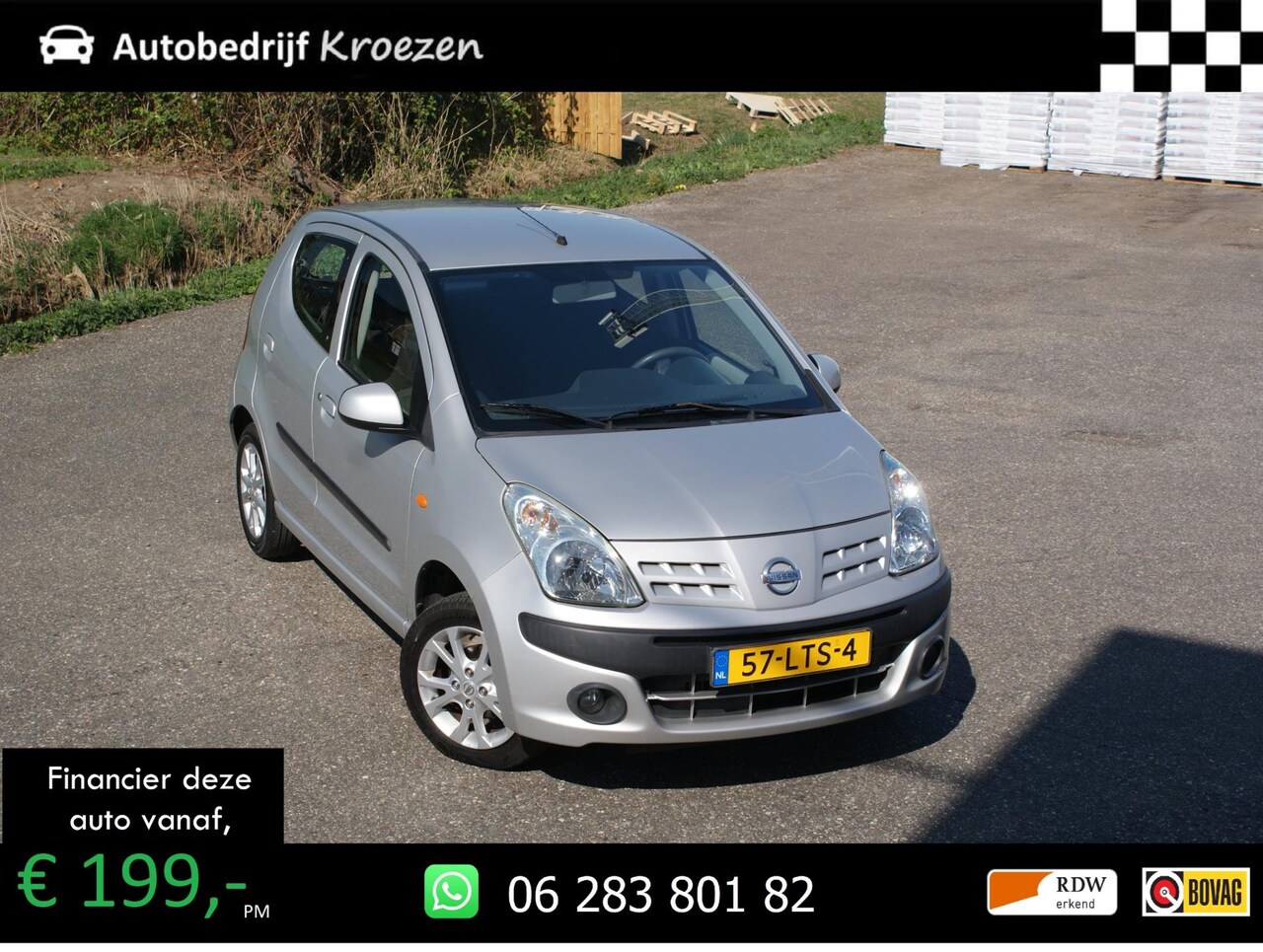 Nissan Pixo - 1.0 Look | Airco | Apk 07-01-2026 | - AutoWereld.nl