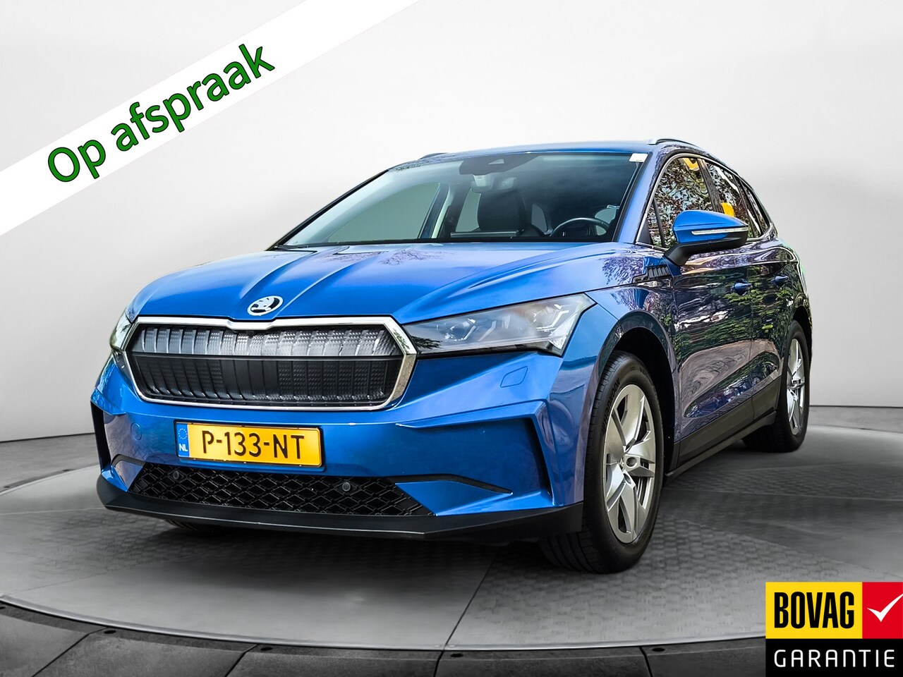 Skoda Enyaq iV - 80 (204 PK) 2e-Eig. & Keurig-Onderh. BOVAG-Garantie. NL-Auto. Half-Leer, Navigatie/Apple-C - AutoWereld.nl