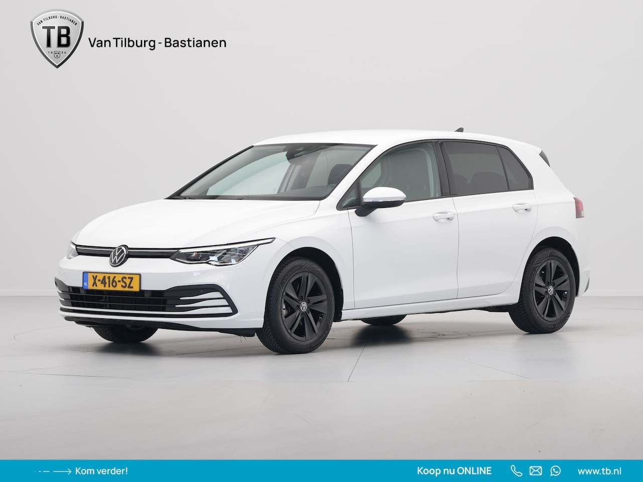 Volkswagen Golf - 1.0 TSI 110pk Life Business Navigatie Memory Stoelverwarming Acc - AutoWereld.nl