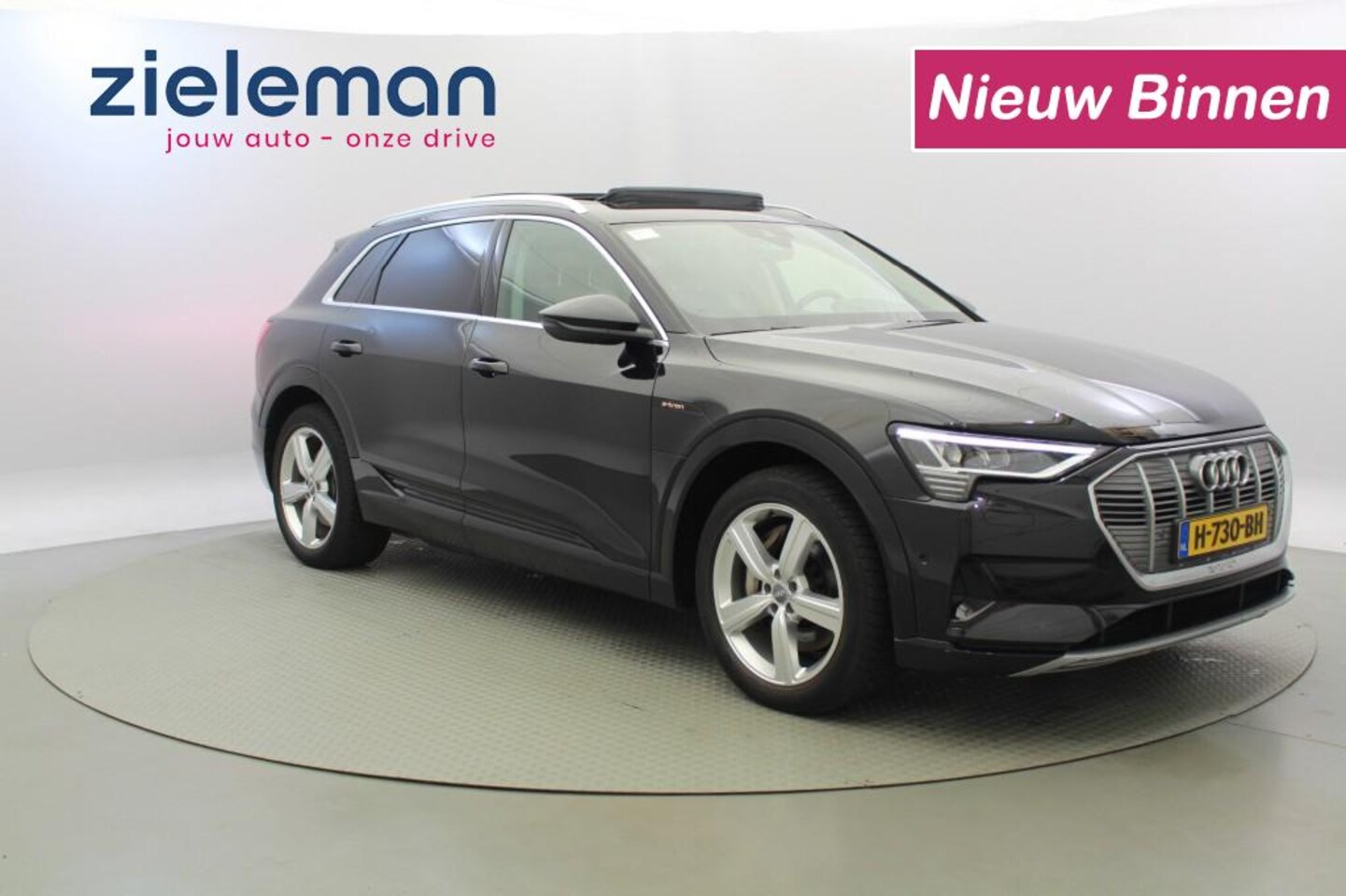 Audi e-tron - 50 quattro Launch edition plus 71 kWh - Leer - AutoWereld.nl