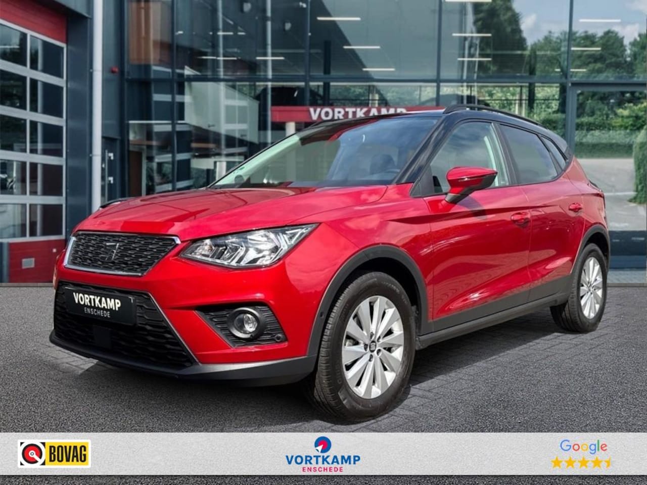 Seat Arona - 1.0 TSI DSG STYLE CAMERA/NAVI/ACC/CARPLAY - AutoWereld.nl