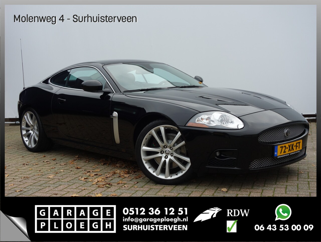 Jaguar XKR - 4.2 V8 417PK Coupé Orig.NL Topstaat! Voll Onderhouden SUPERCHARGED - AutoWereld.nl