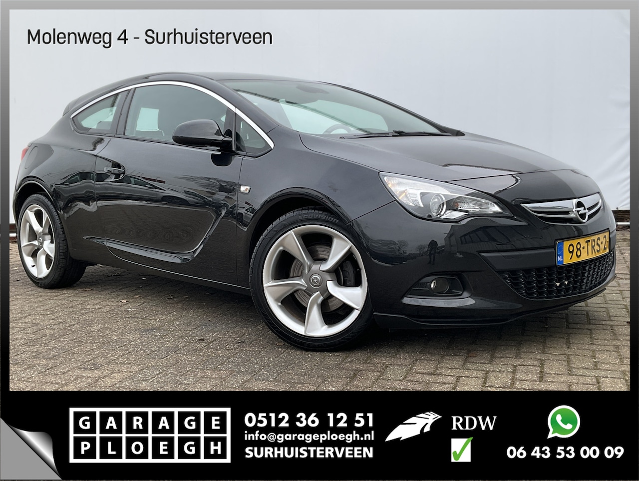 Opel Astra GTC - 1.4 Turbo Sport Navi 19inch Parksens - AutoWereld.nl