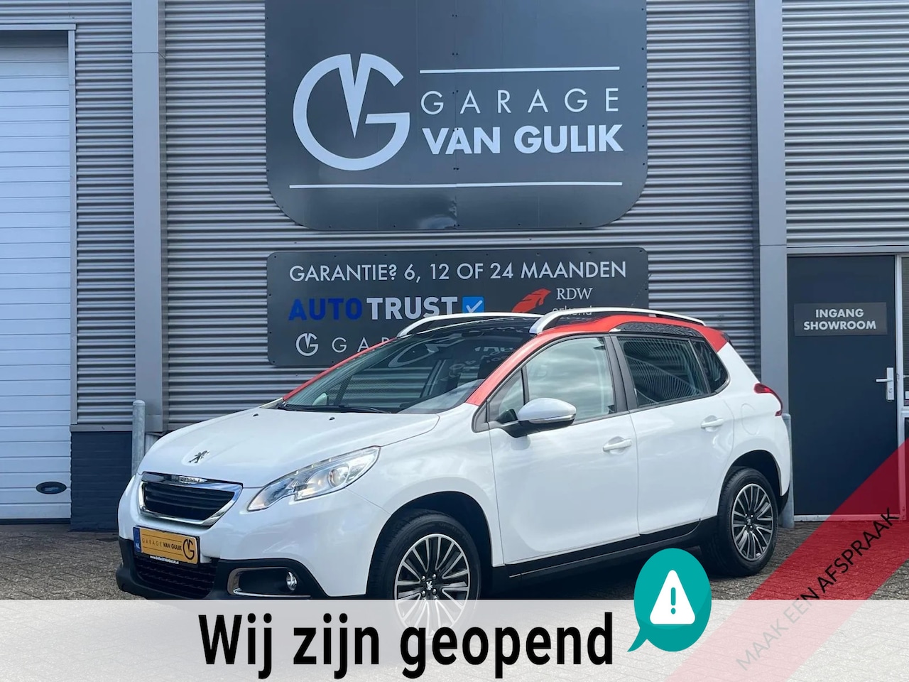 Peugeot 2008 - 1.2 82PK PureTech Automaat,Navi,Clima,Cruise,Panoramadak,Isofix,Bluetooth,TwoTone, - AutoWereld.nl