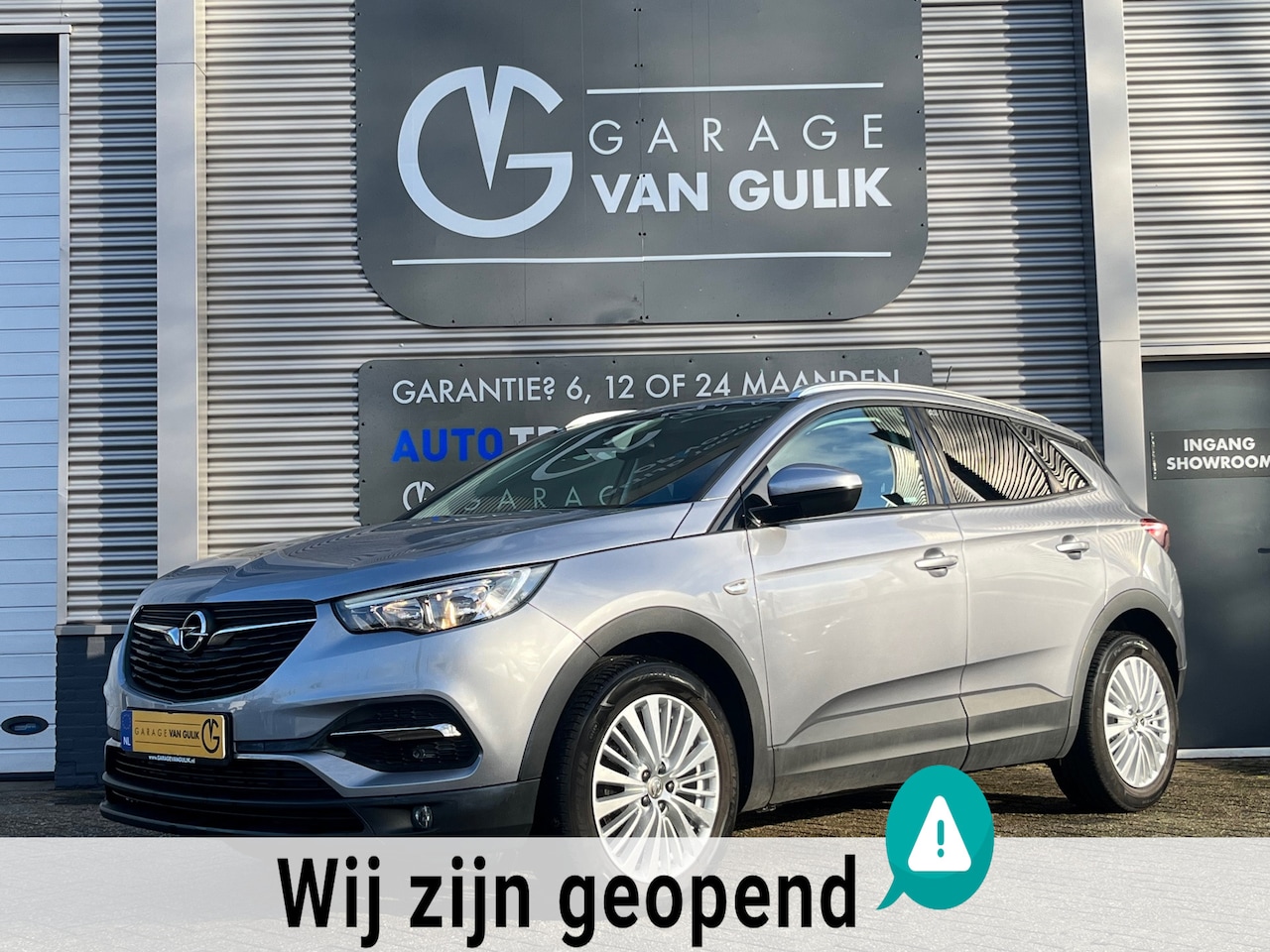 Opel Grandland X - 1.2 Turbo 131PK Clima,Cruise,AppleCarPlay,Stoel+Stuurverwarming,PdcV+A,Isofix,Dakrail,18"L - AutoWereld.nl