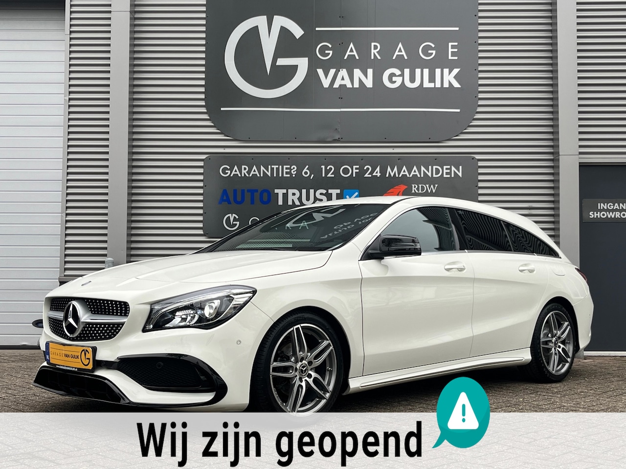 Mercedes-Benz CLA-klasse Shooting Brake - 180 122PK AMG-Line Automaat,Navi,Clima,Cruise,Isofix,LED,Stoelverw,Bluetooth,KeylessEntry - AutoWereld.nl