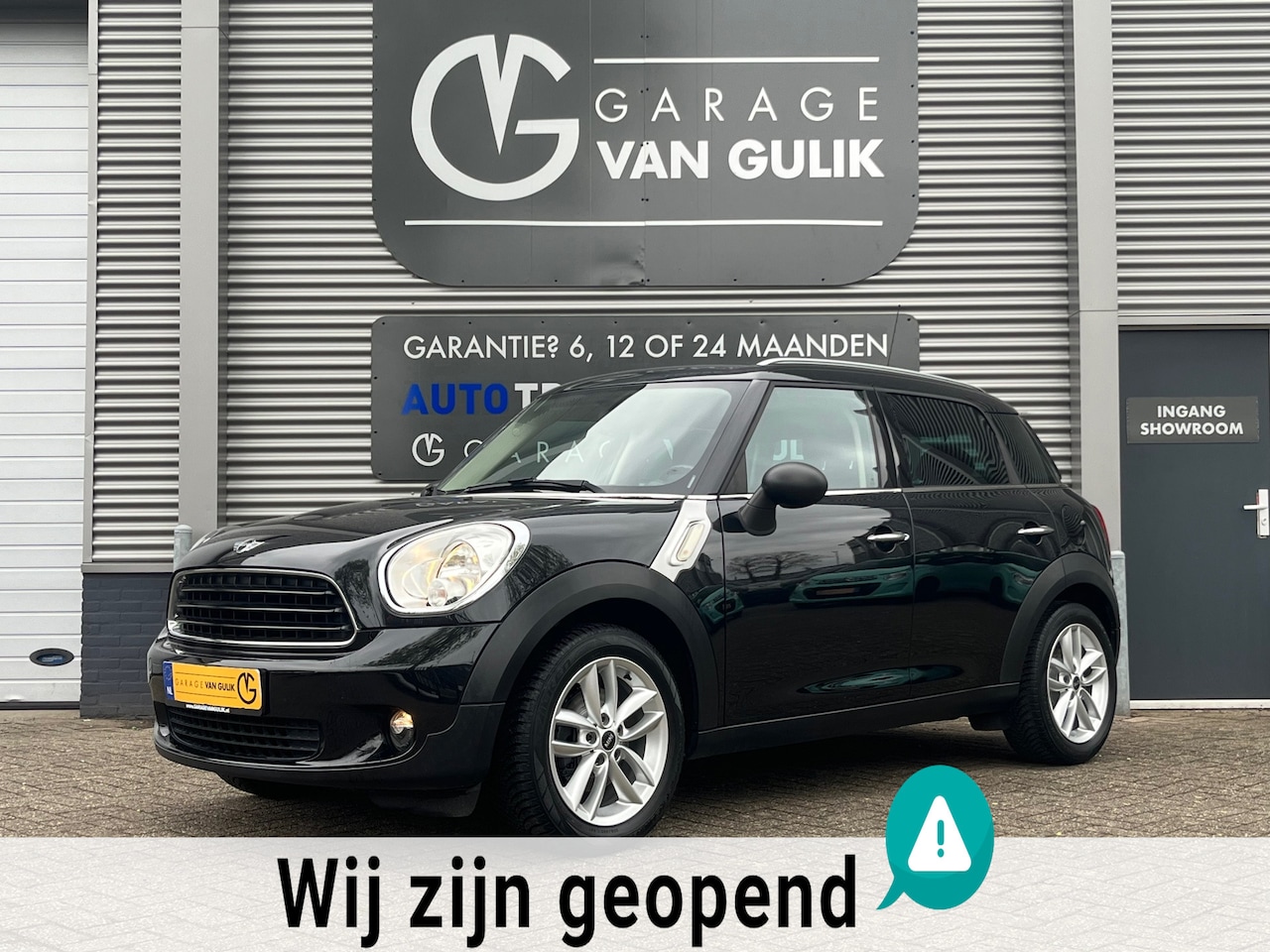 MINI Countryman - Mini 1.6 One Pepper 98PK Airco,Cruise,Isofix,Stoelverw,ElektrRamenV+A,ElektrSpiegels,Radio - AutoWereld.nl