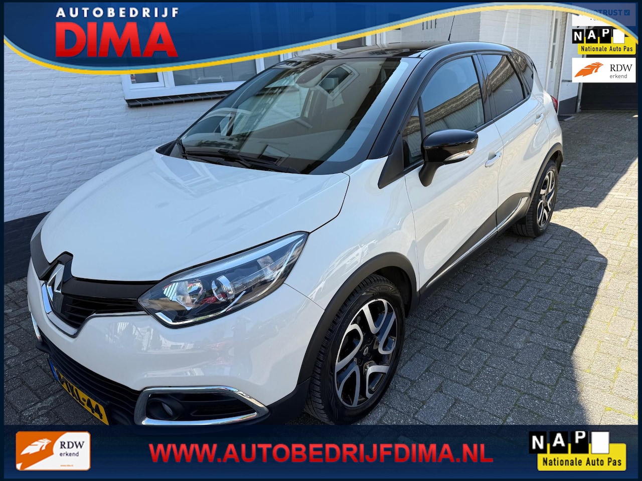 Renault Captur - 1.2 TCe Dynamique Automaat/ Nieuwe Distributieketting/ Navi/ Trekhaak/ Cruise Control - AutoWereld.nl