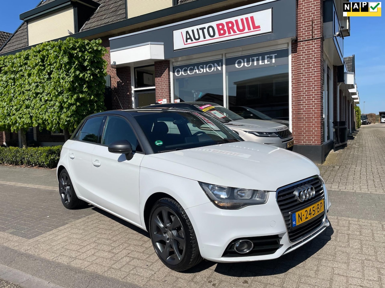 Audi A1 Sportback - 1.4 TFSI Attraction|Parelmoerwit|Two Tone|Airco|17 Inch|1/2 Leder - AutoWereld.nl