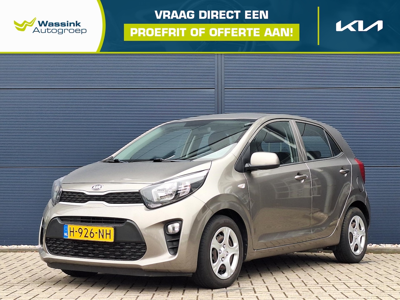 Kia Picanto - 1.0 MPi 67pk 4-zits ComfortPlusLine | Airco | Apple CarPlay/ Android Auto | Camera - AutoWereld.nl