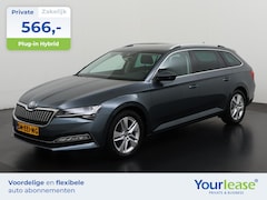 Skoda Superb Combi - 1.4 TSI iV Style Plug-in | All-in 566, - Private Lease | Zondag Open