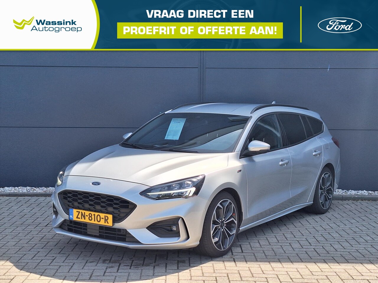 Ford Focus Wagon - ST-Line Business | 125 PK I Navigatie | Cruise & Climate Control | Trekhaak I Parkeerhulp - AutoWereld.nl