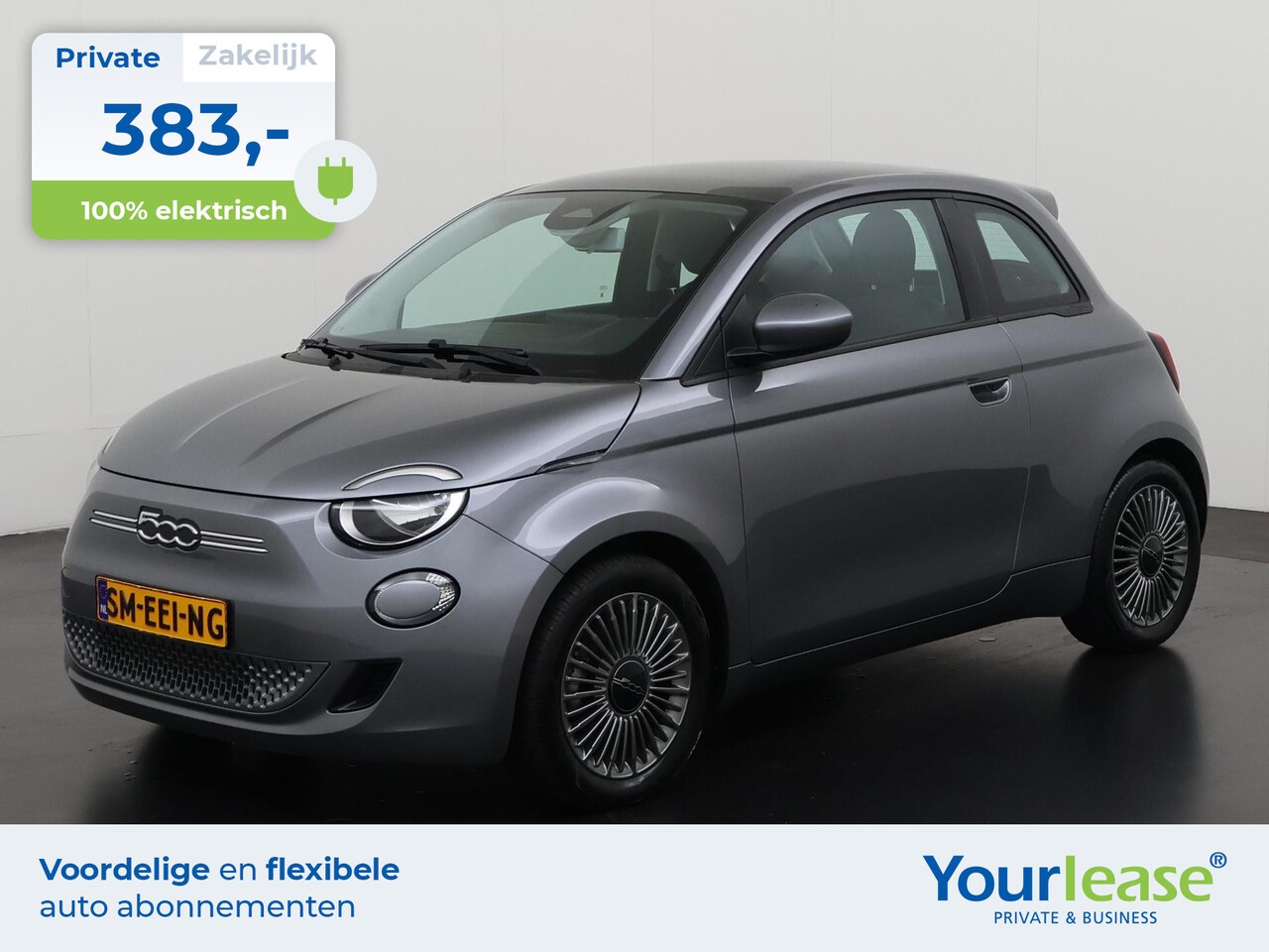 Fiat 500 - Icon 42 kWh | All-in 383,- Private Lease | Zondag Open! - AutoWereld.nl