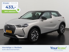 DS 3 Crossback - E-Tense Rivoli 50 kWh | All-in 433, - Private Lease | Zondag Open