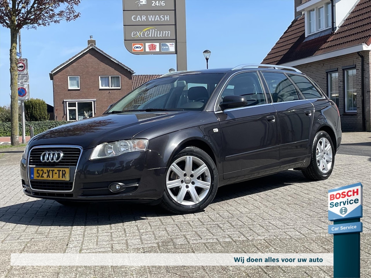 Audi A4 - 2.0 Advance / Origineel NL / Trekhaak / Clima / Cruise / Lichtmetaal - AutoWereld.nl