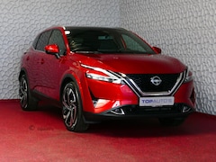 Nissan Qashqai - 1.3 MHEV 160PK TEKNA PLUS LEER PANO MASSAGE BOSE STOEL/STUUR/RUIT VERW MATRIX.LED ELEK.KLE