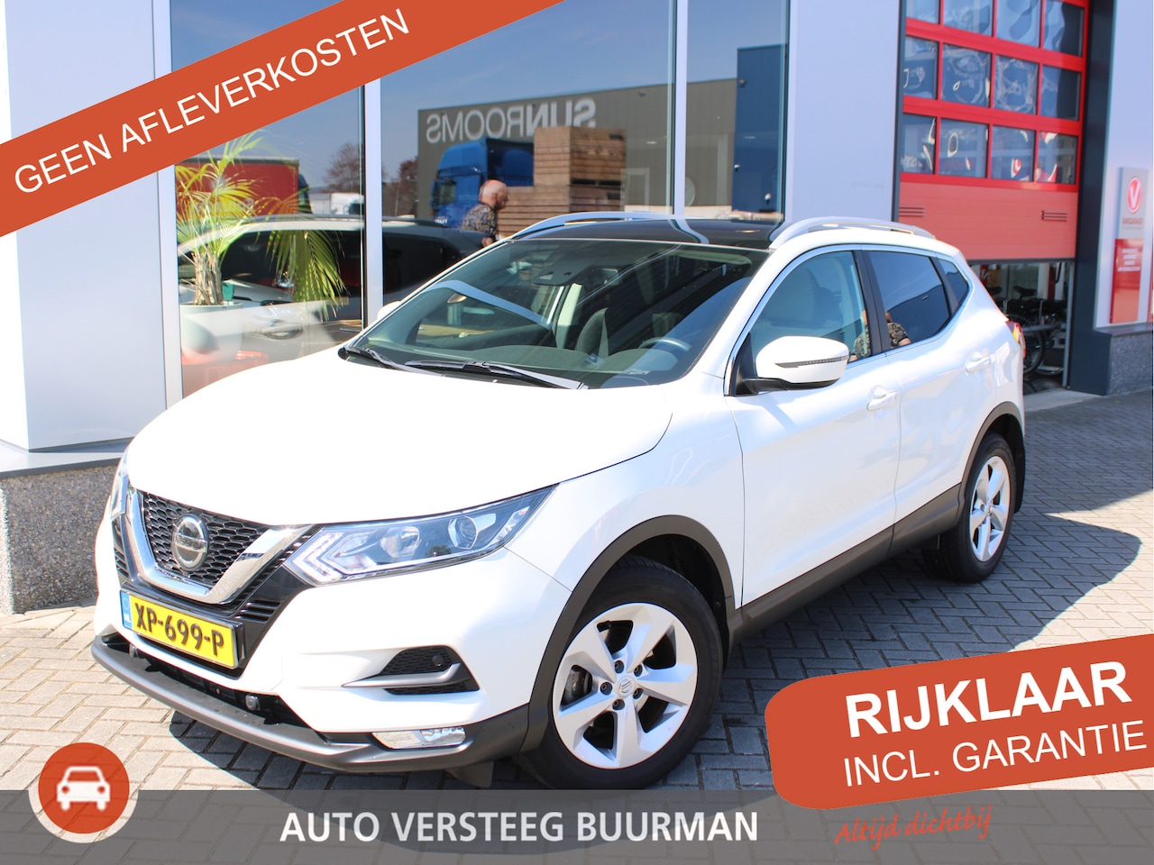 Nissan Qashqai - 1.2 N-Connecta Trekhaak, Panoramadak, Cruise control, Climate control, Parkeercamera - AutoWereld.nl