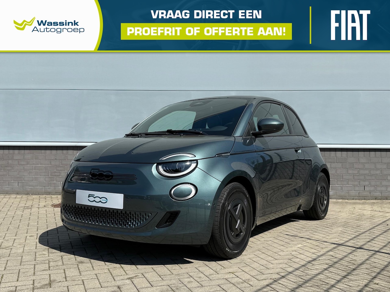 Fiat 500e - 42kWh 118pk Aut G. Armani Edition | Panorama Dak | Adaptieve Cruise | Carplay | Navigatie - AutoWereld.nl