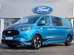 Ford Transit Custom - 320 2.5 PHEV 233PK L2H1 DC SPORT | INCL BPM | DUBBEL SCHUIFDEUR | B&O AUDIO | 19''LMV | ST