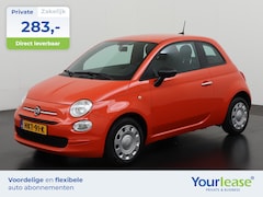 Fiat 500 - 1.0 Hybrid Cult | All-in 283, - Private Lease | Zondag Open