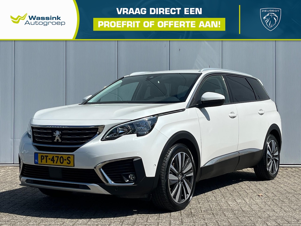 Peugeot 5008 - 1.2 PureTech 130pk S&amp;S Blue Lease Premium | Sensoren Voor + Achter | Camera Achter | T - AutoWereld.nl