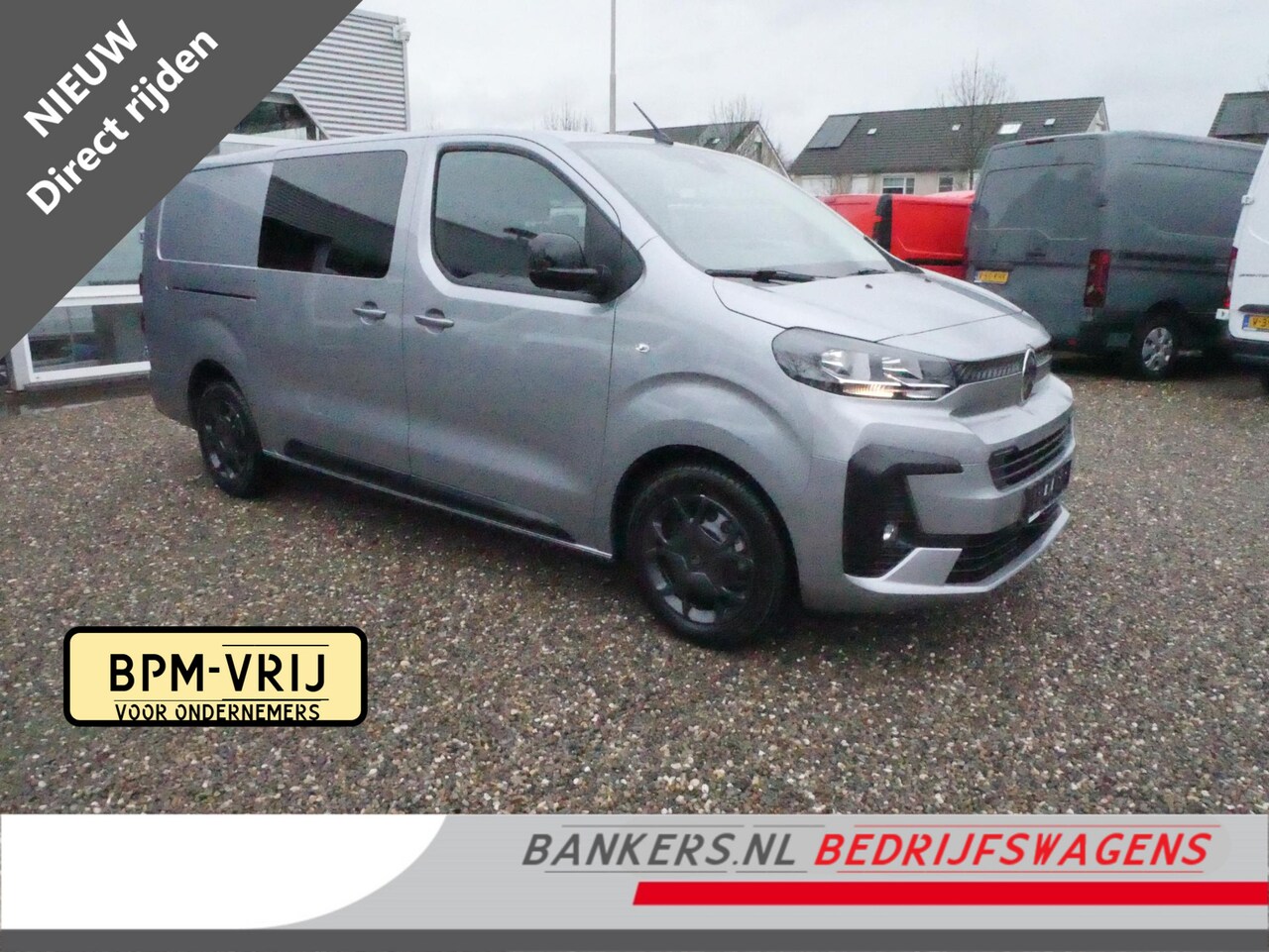 Citroën Jumpy - 2.0HDI 180PK, L3, Automaat, Dubbel Cabine, Airco, - AutoWereld.nl