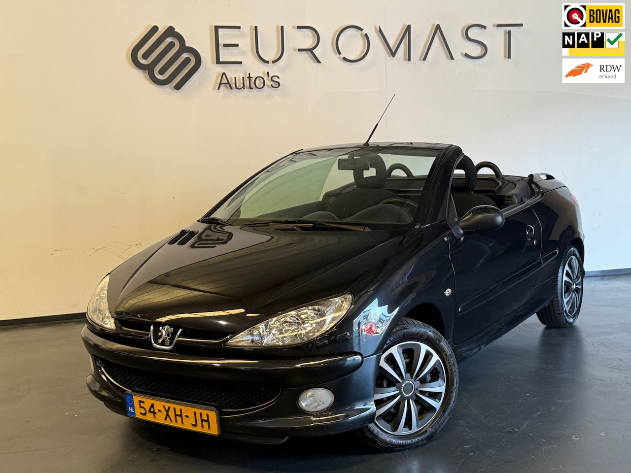 Peugeot 206 CC - 1.6-16V Android Carplay Airco Cruise Nieuwe Apk - AutoWereld.nl