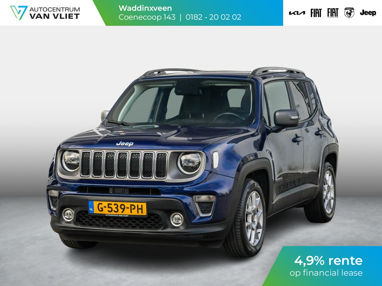 Jeep Renegade - 1.0T-e Freedom | Leder | Panoramadak | Visibility Pack | - AutoWereld.nl