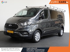 Ford Transit Custom - 300 2.0 TDCI L2H1 Limited Dubbele Cabine Automaat Navigatie Airco 2 Schuifdeuren Trekhaak