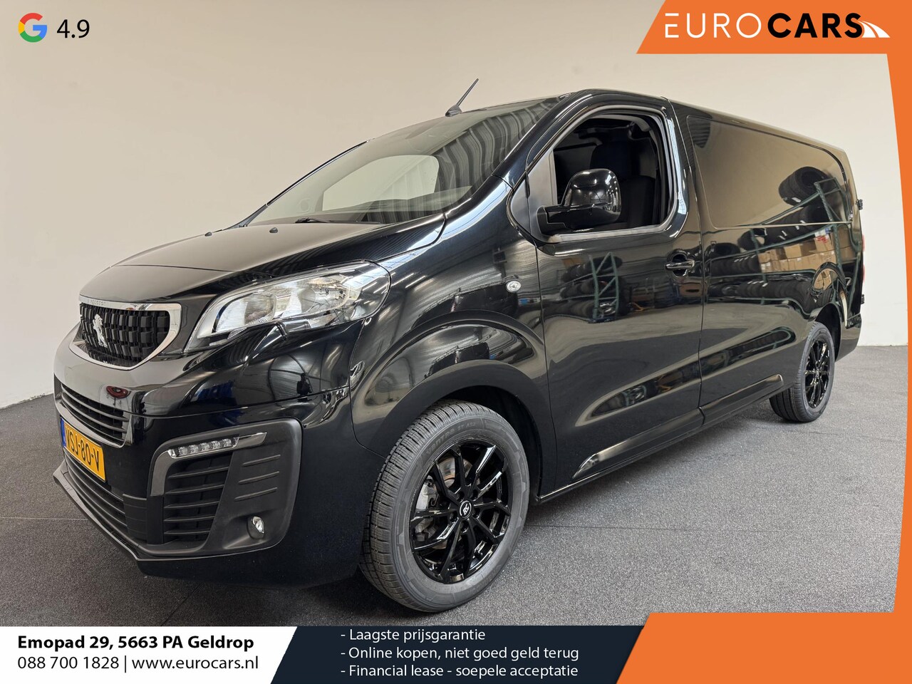 Peugeot Expert - 180pk Automaat L3 Long Premium Sport Edition Navigatie Camera Airco Cruise control - AutoWereld.nl