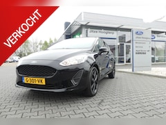 Ford Fiesta - 1.1 BLACK EDITION CRUISE, AIRCO, APPLE CARPLAY, TREKHAAK, APK 12/12/25, 99.194KM