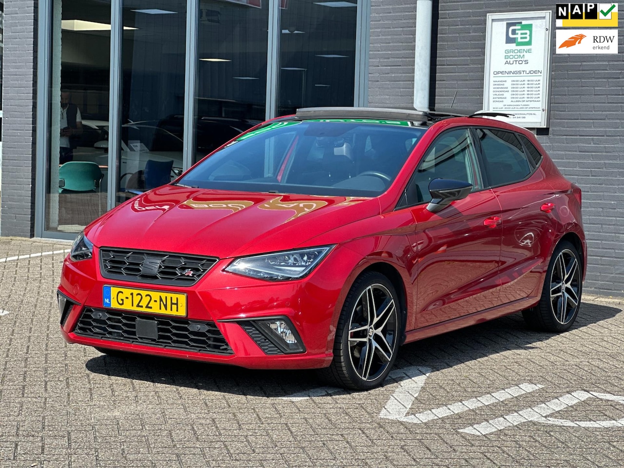 Seat Ibiza - 1.0 TSI FR Business Intense/LED/CAMERA/APP-CONNECT/PANO/NL-AUTO NAP!! - AutoWereld.nl