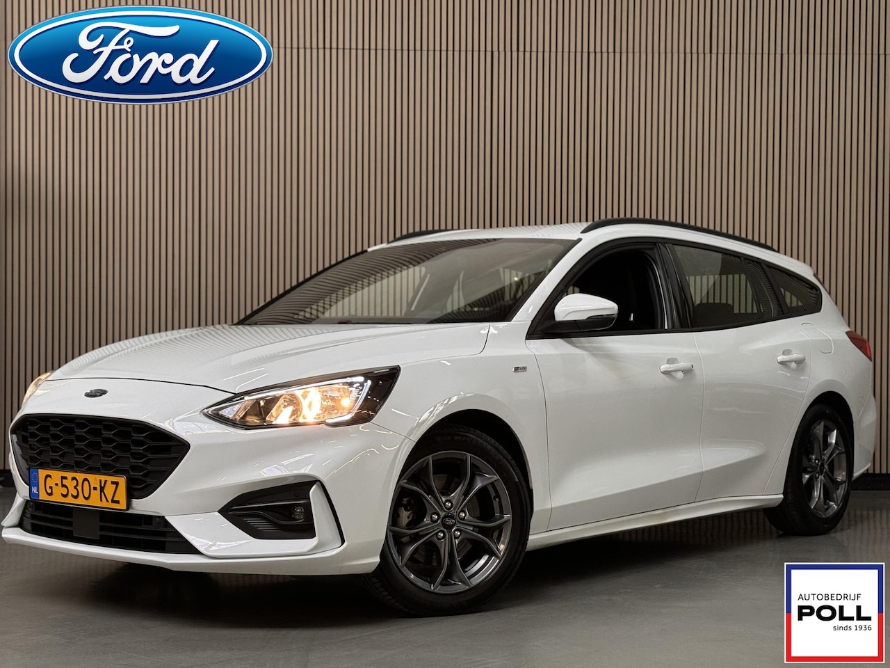 Ford Focus Wagon - EcoBoost ST Line Navi Climat Winter pack Lederen bekleding NL-Auto Wagon Dealeronderhouden - AutoWereld.nl