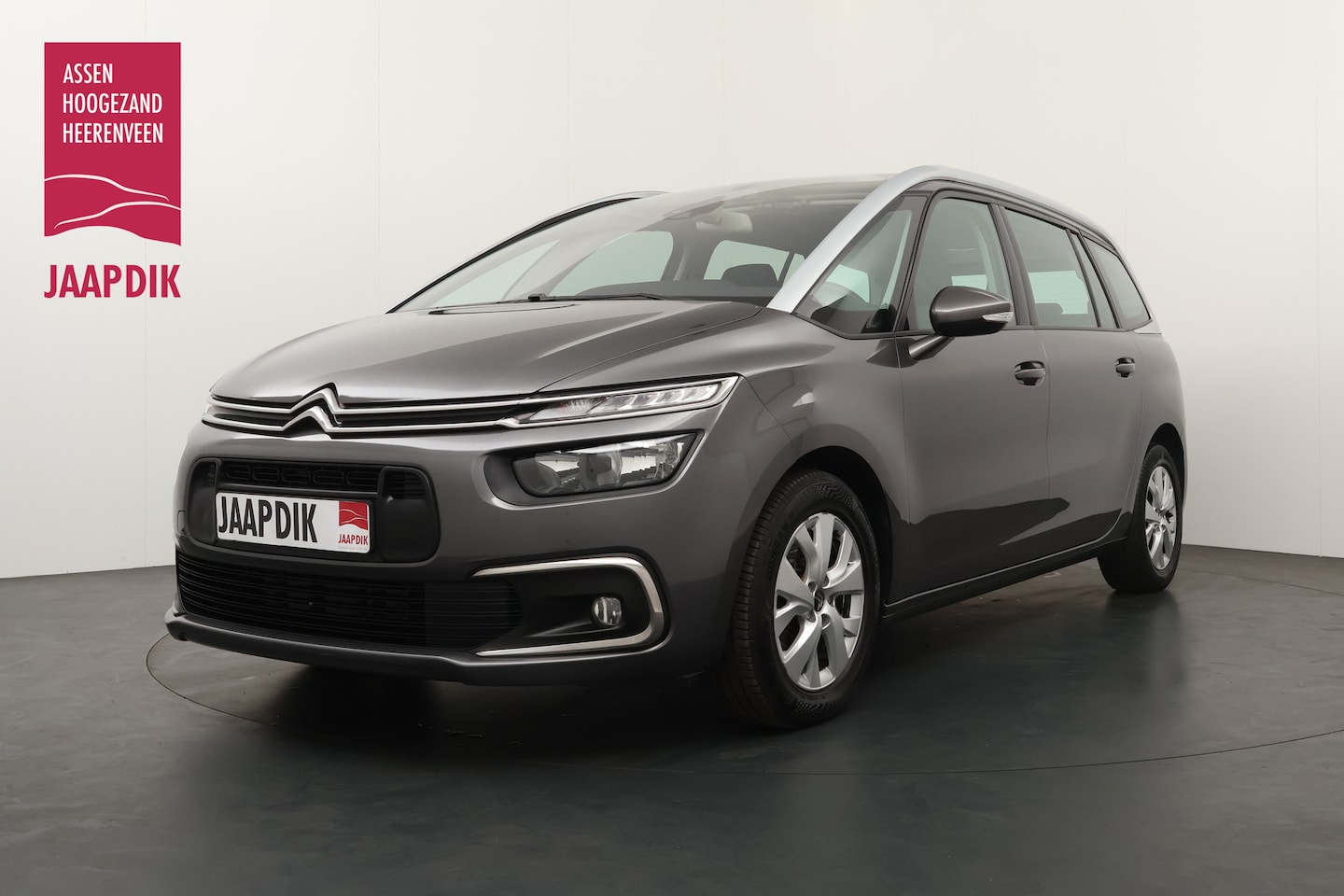 Citroën Grand C4 SpaceTourer - BWJ 2019 1.2 131 PK PureTech Feel 7 PERS. / PANO. VOORRUIT / CLIMA / CRUISE / NAVI  / BLUE - AutoWereld.nl