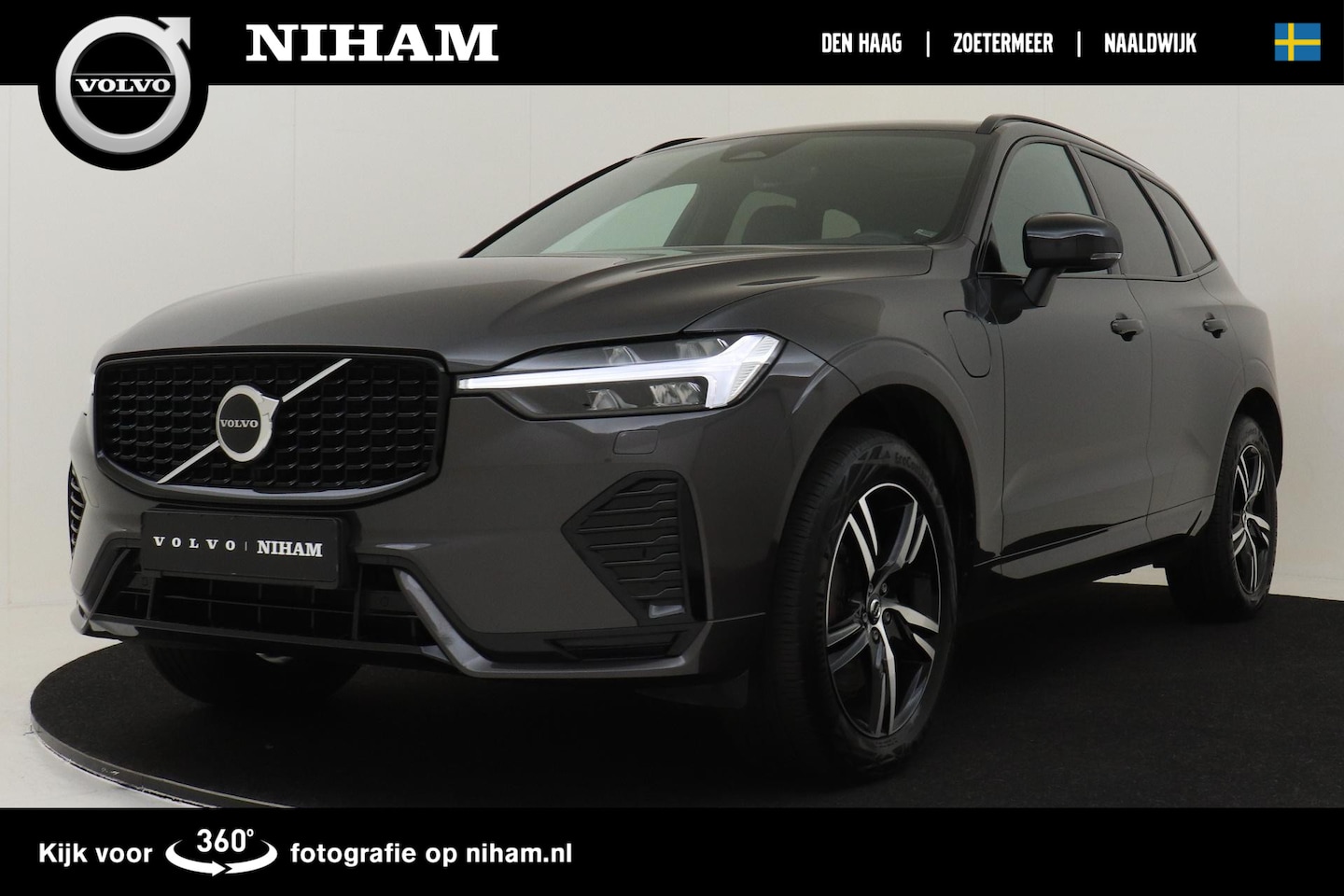 Volvo XC60 - T6 RECHARGE AWD R-DESIGN *LONG RANGE* -PANO.DAK|HARMAN/KARDON|TREKHAAK|ADAP.LED|ADAP.CRUIS - AutoWereld.nl