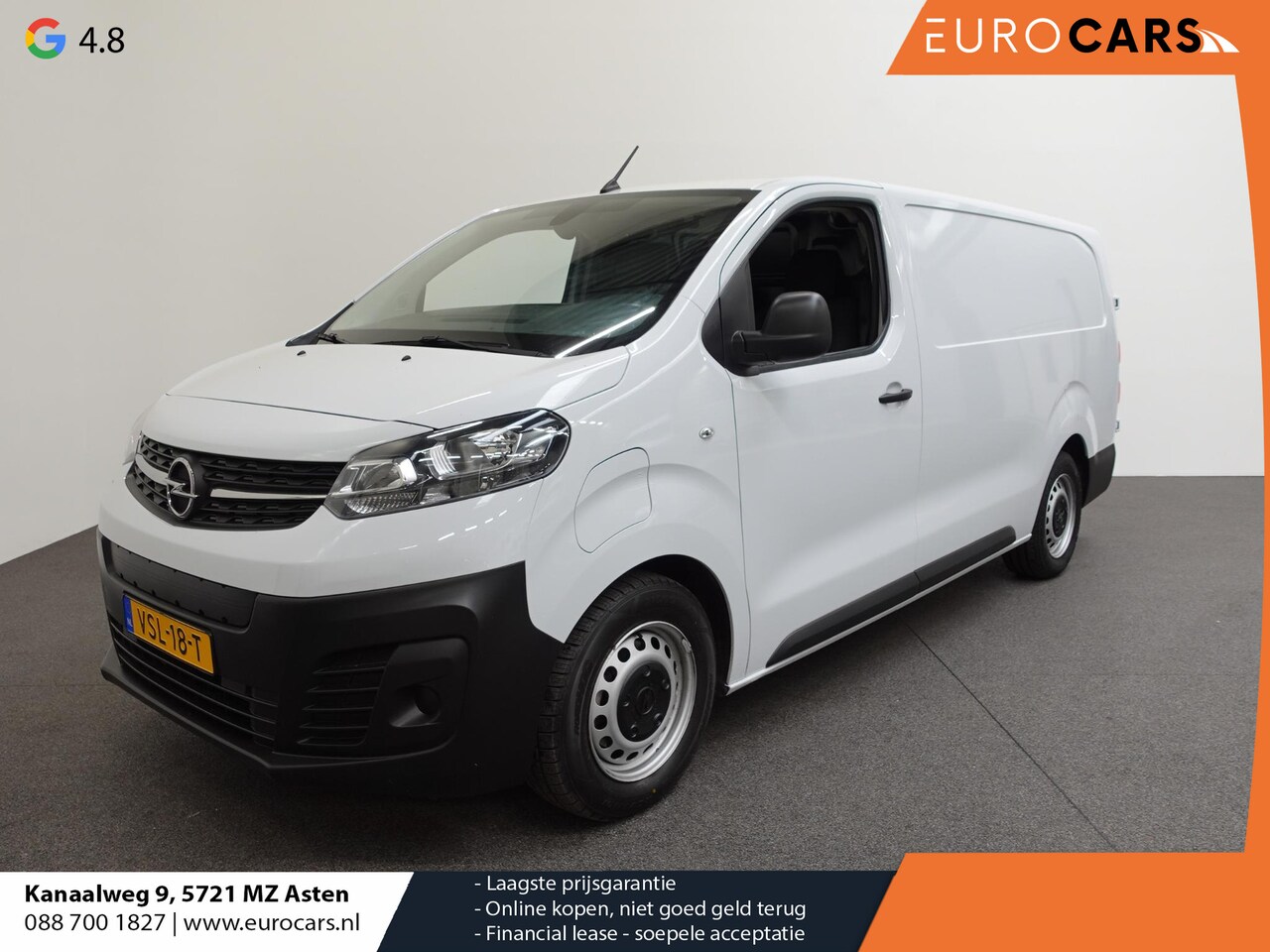 Opel Vivaro-e - L3H1 Edition 75 kWh Automaat Airco Navi Cruise Control WLTP 317 km actieradius - AutoWereld.nl