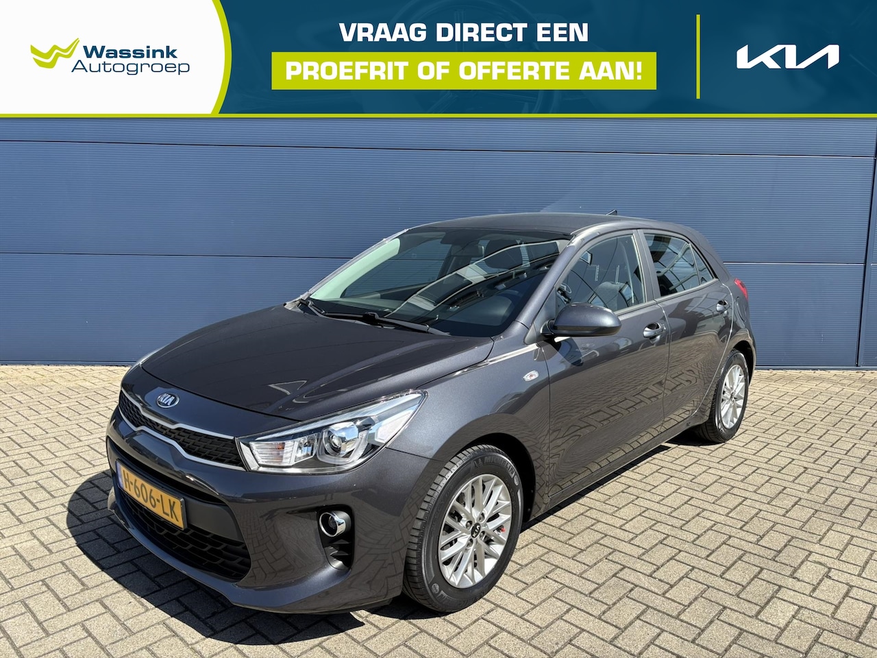 Kia Rio - 1.0 T-GDI EcoDynamics 100pk DynamicLine | Navigatie | Parkeercamera | Airco | Cruise contr - AutoWereld.nl