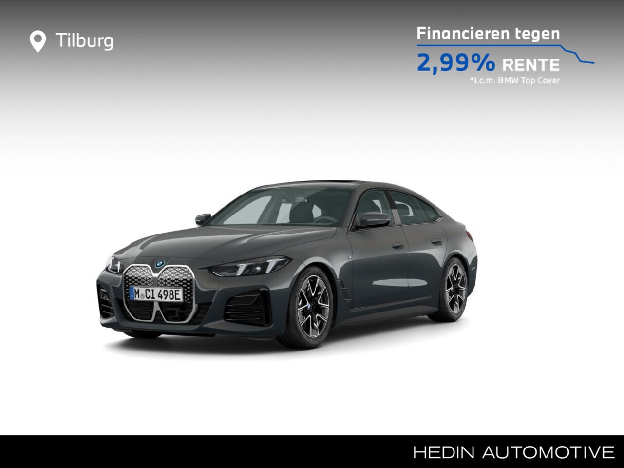 BMW i4 - eDrive40 Gran Coupé Uit voorraad Tilburg leverbaar | M Sport Edition - AutoWereld.nl