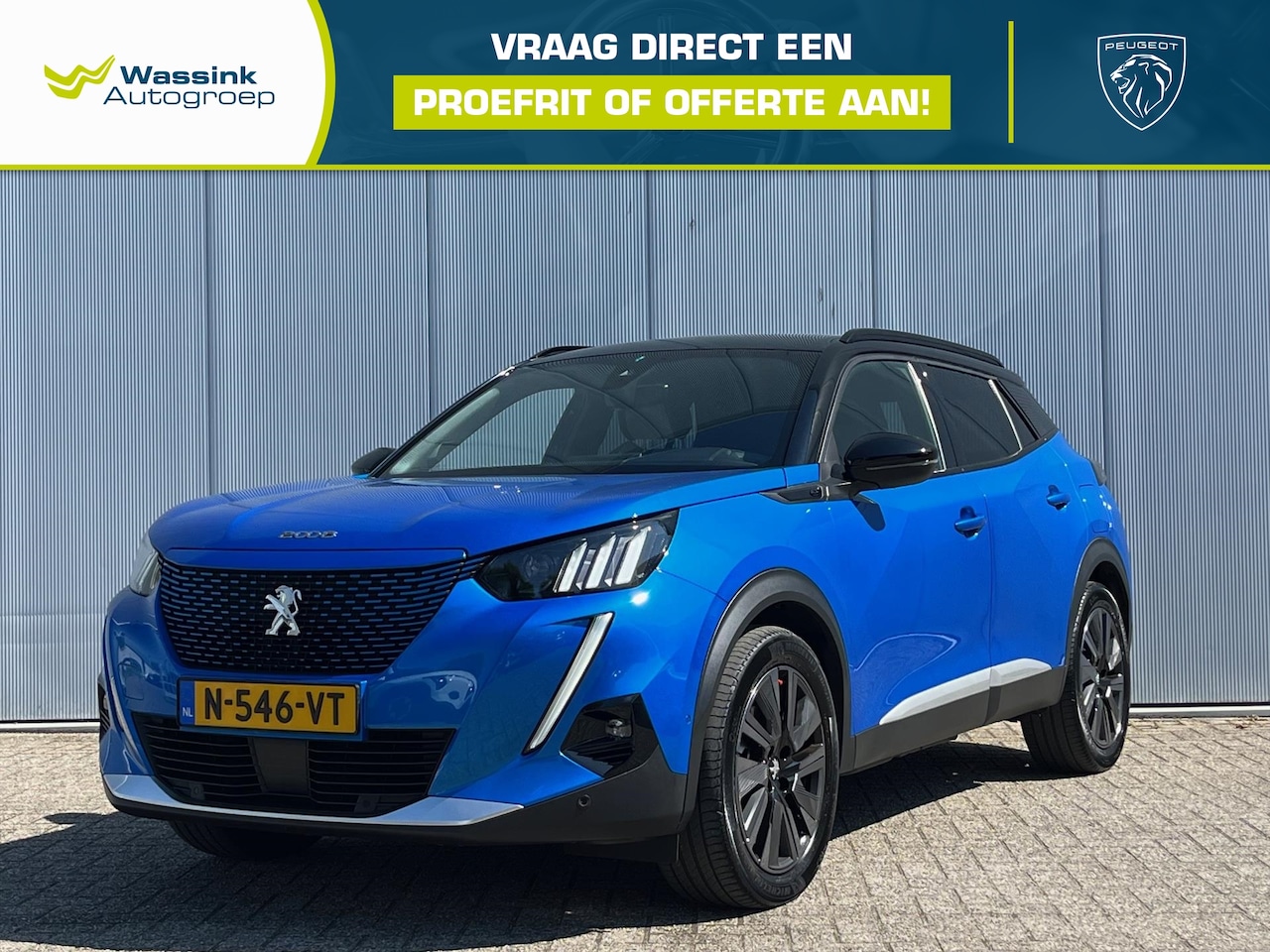 Peugeot e-2008 - EV 50kWh 136pk GT Pack I Leder/Alcantara I Adaptieve Cruise I Camera I Parkeersensoren I S - AutoWereld.nl