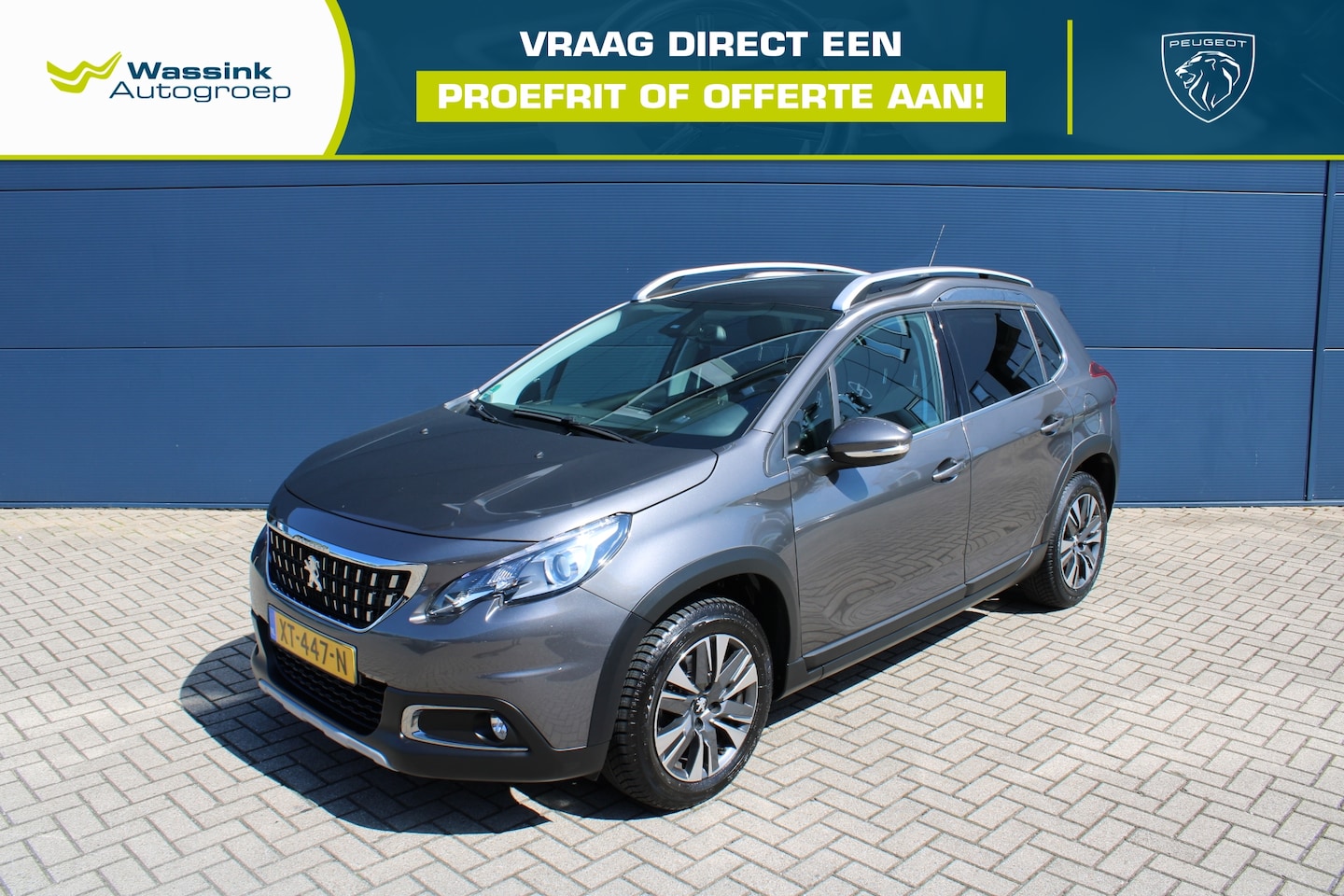 Peugeot 2008 - 1.2 PureTech 110pk EAT6 Allure Automaat | Parkeercamera | Navigatie | Airco | Apple Carpla - AutoWereld.nl