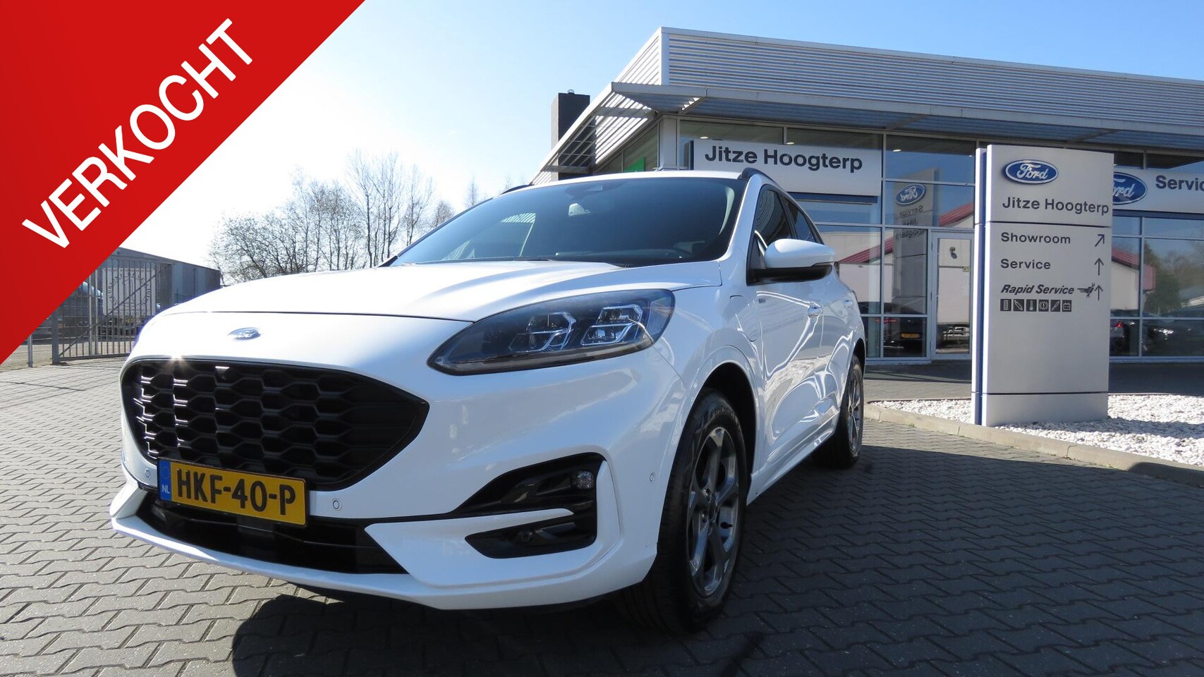 Ford Kuga - 2.5 PHEV ST-Line X ADAPTIEVE CRUISE, CLIMA, TREKHAAK, KEYLESS, ELEKT. ACHTERKLEP, 75.838KM - AutoWereld.nl