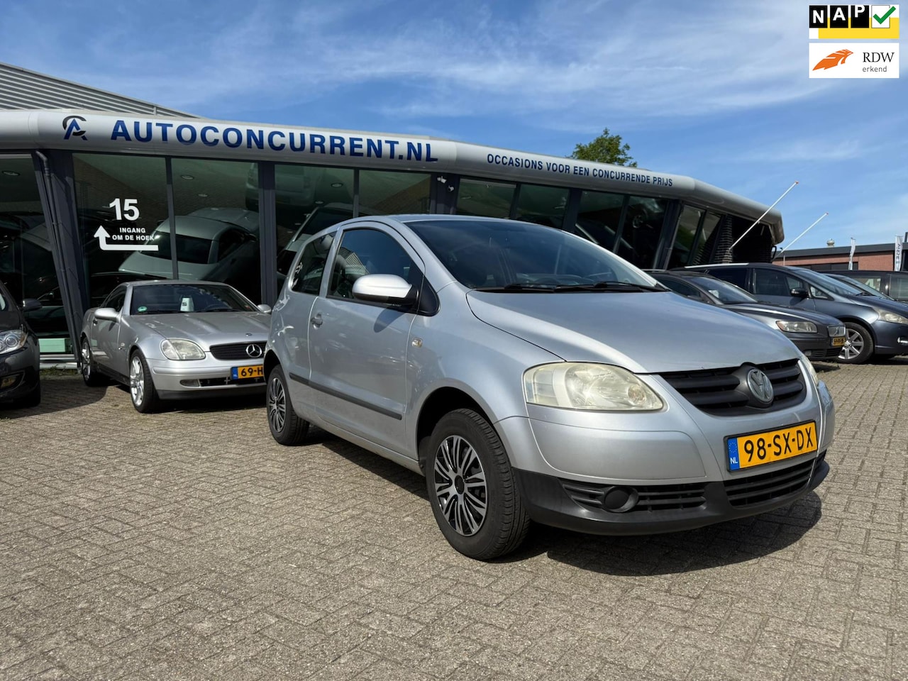 Volkswagen Fox - 1.4 Trendline 1.4 Trendline, Airco, Inruil mogelijk. - AutoWereld.nl
