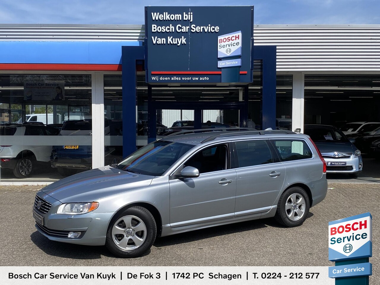 Volvo V70 - 1.6 T4 Nordic+ / NL-Auto / 180 PK / Dealer-Onderhouden / Trekhaak / Vol-Leder / Stoelverwa - AutoWereld.nl