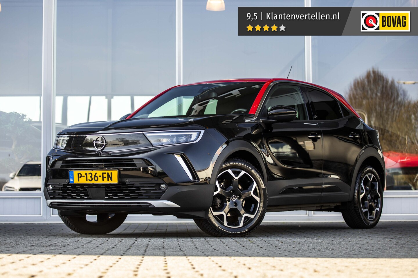 Opel Mokka-e - Ultimate 50-kWh 11kw bl. | Stoelv. | Cam | Keyless | - AutoWereld.nl